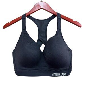 Victoria's Secret Sport Black Racerback Bra 32DD